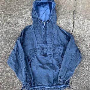 Vintage gap anorak jacket 90s 00s blue small